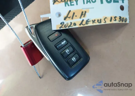 2020 Lexus Is 300 z USA, uszkodzony, nr VIN JTHGA1D28L5102360